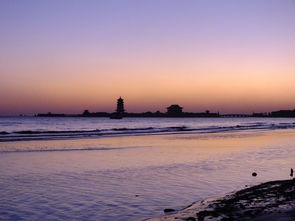 蓬萊仙境的海上日出